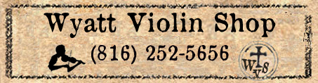 wyatt violin shop